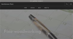 Desktop Screenshot of gentlemanpens.com