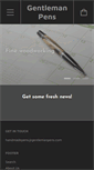 Mobile Screenshot of gentlemanpens.com