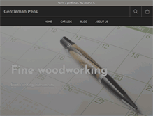 Tablet Screenshot of gentlemanpens.com